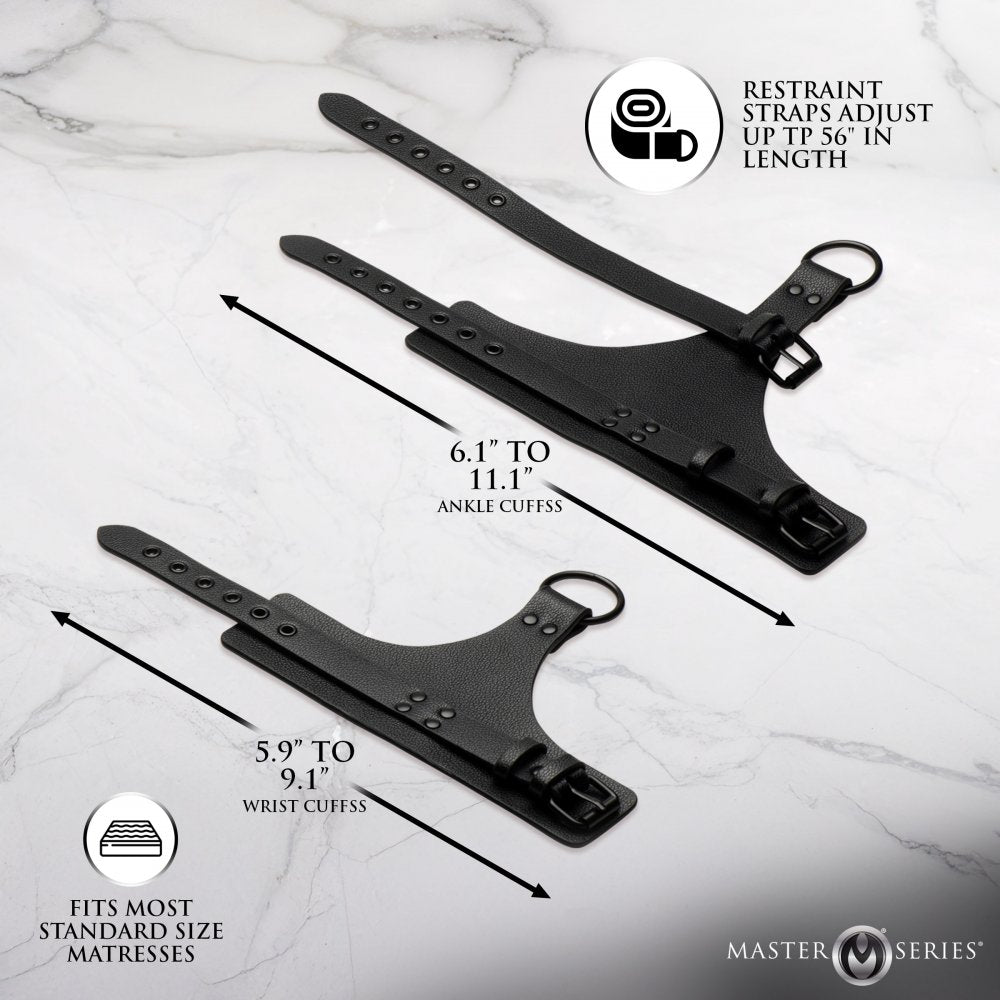 All Access Bed Restraint Kit | Light Bondage Accessories