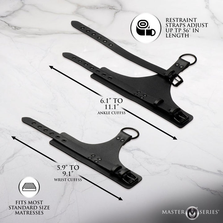 All Access Bed Restraint Kit | Light Bondage Accessories
