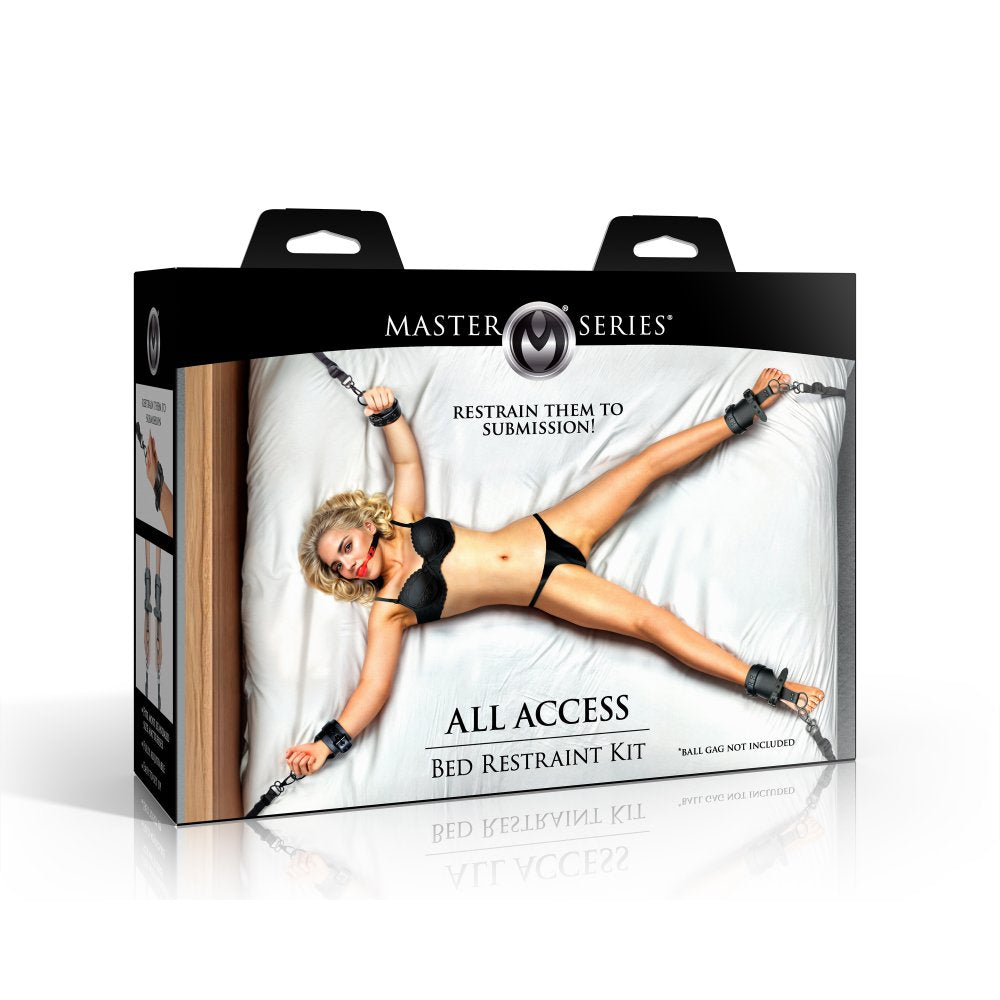 All Access Bed Restraint Kit | Light Bondage Accessories