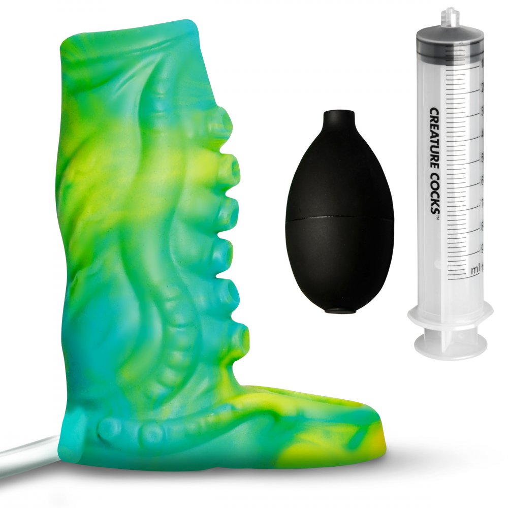 Octo Cum Tentacle Squirting Silicone Penis Sleeve Enhancer