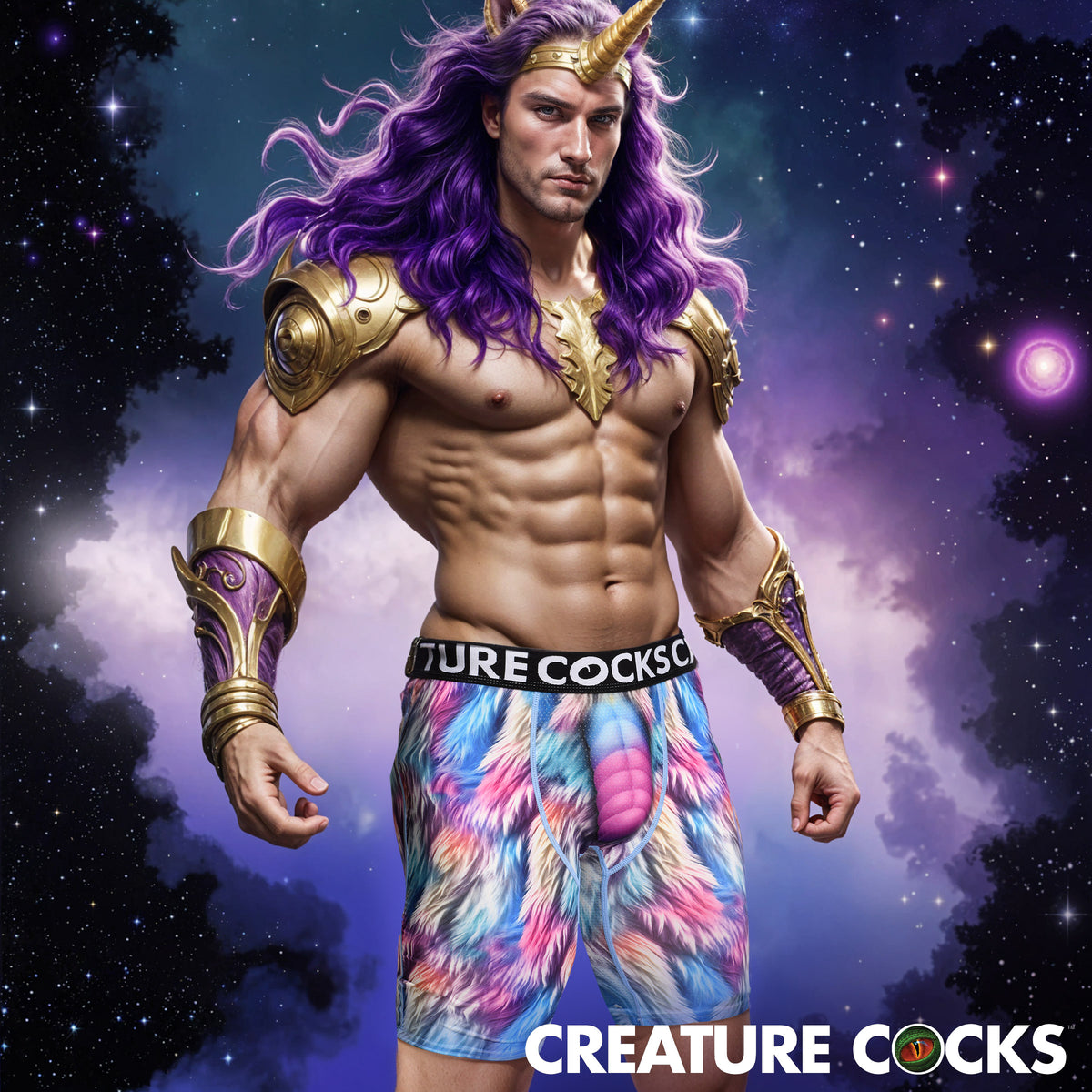 Mystique Unicorn Boxer Shorts in Small
