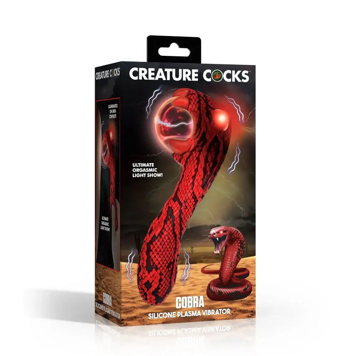 Cobra Silicone 7.3 Inch Plasma Fantasy Vibrator