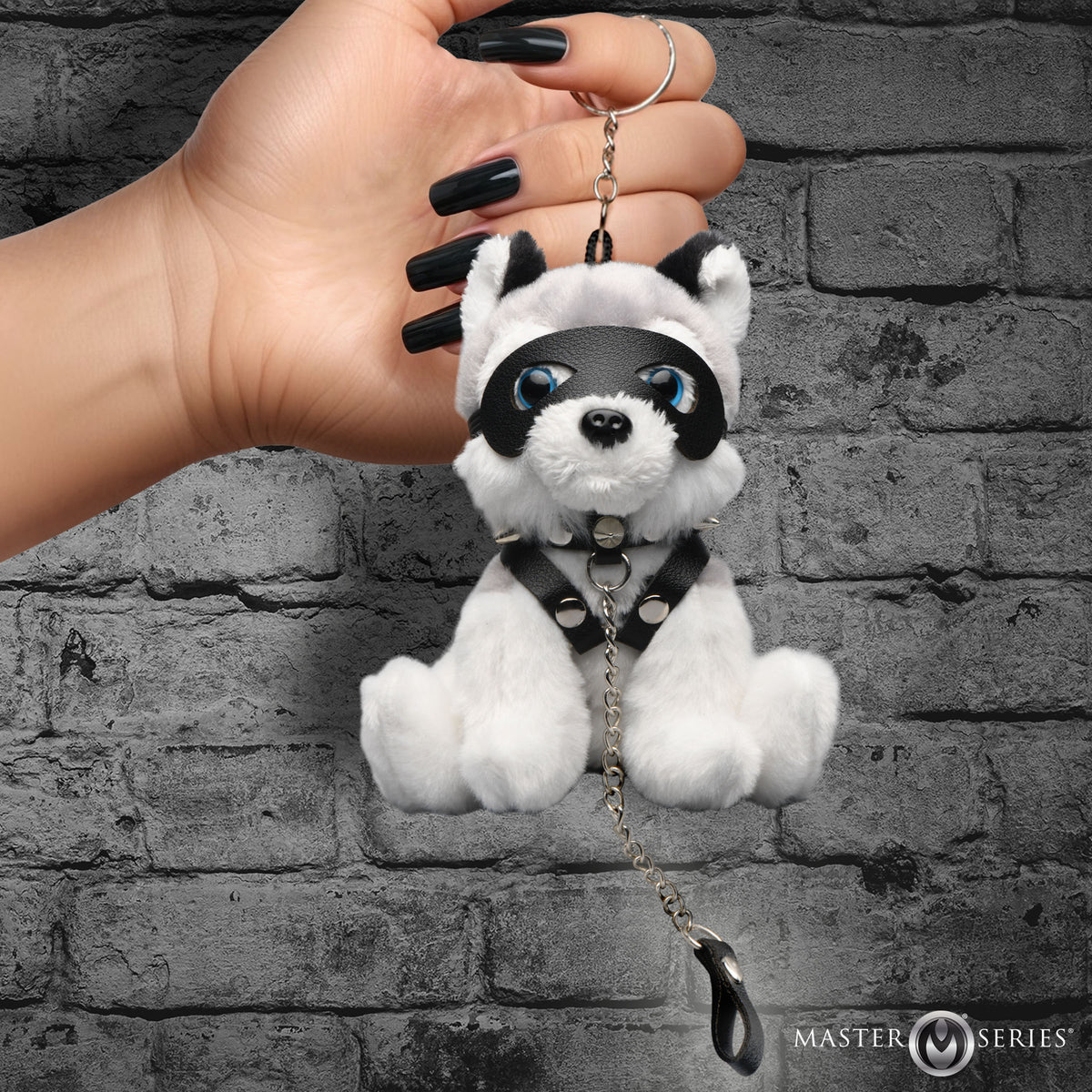 Max the Fetish Pup Plush Keychain