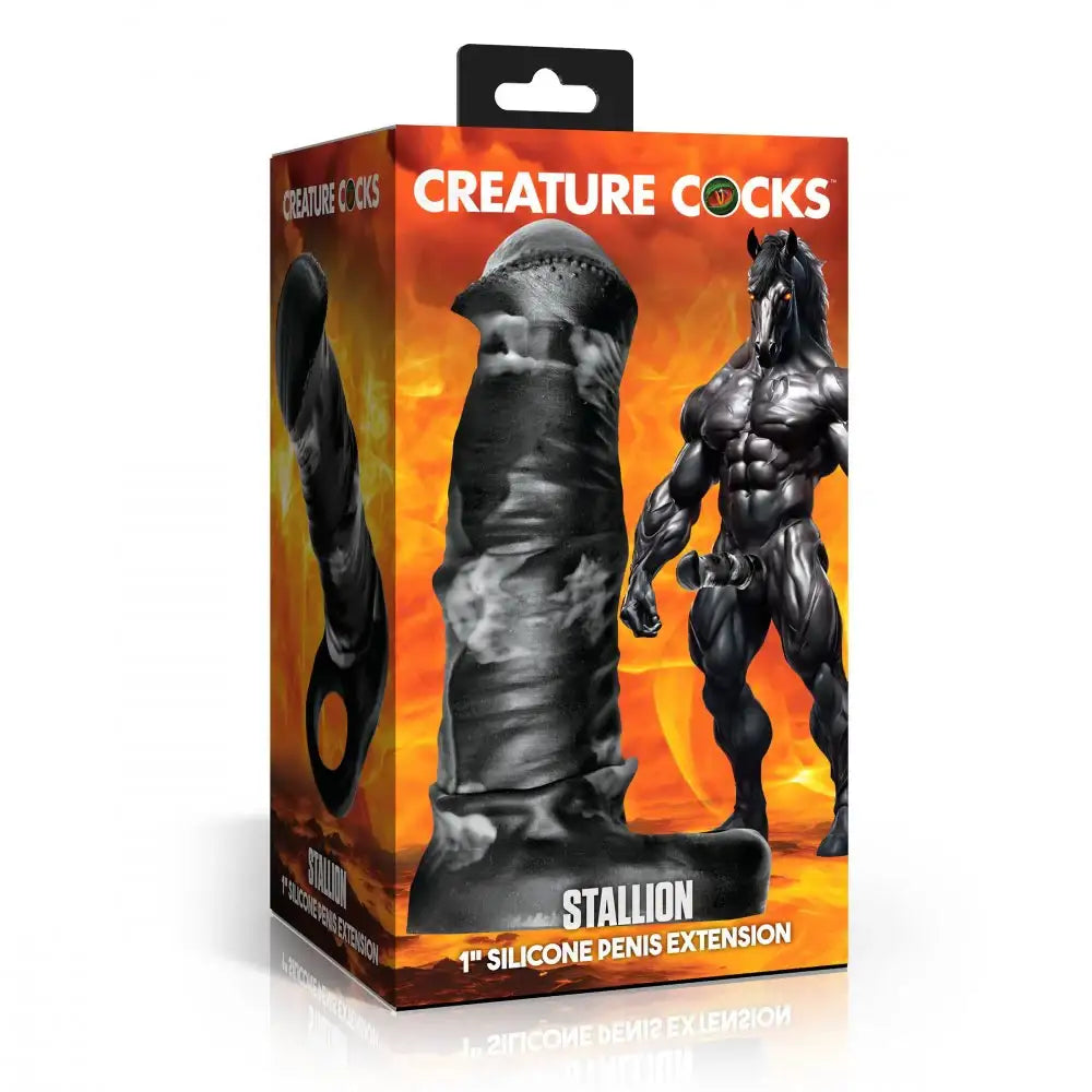 Stallion - 2 SIZES | Silicone Penis Extension and Cock Sheath