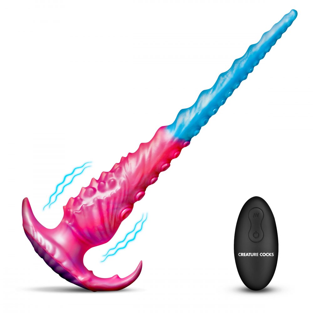 Vibropus 13 Inch Vibrating Tentacle Dildo w/ Suction Cup