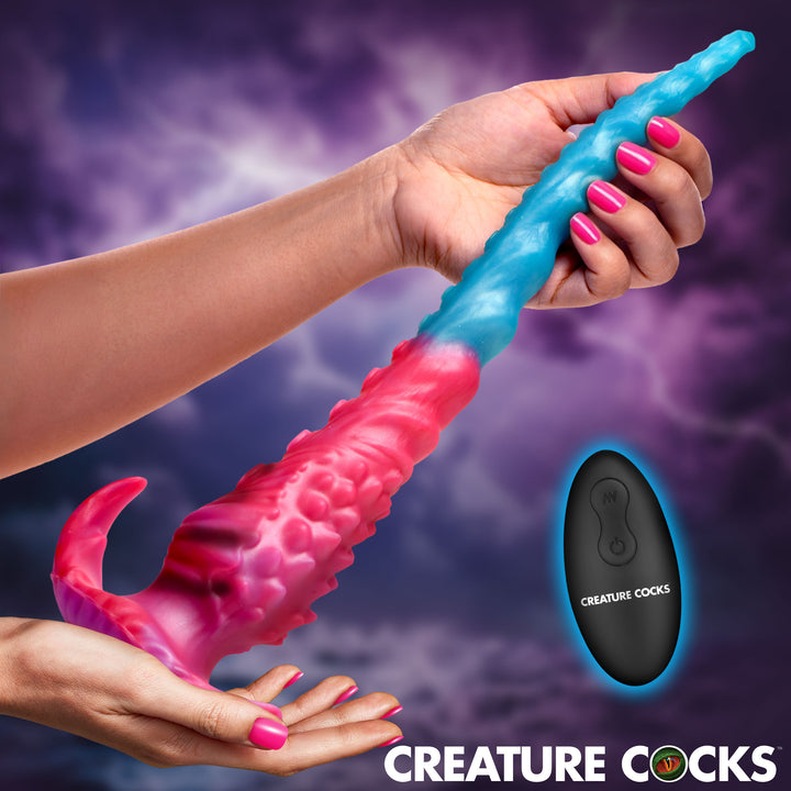 Vibropus 13 Inch Vibrating Tentacle Dildo w/ Suction Cup