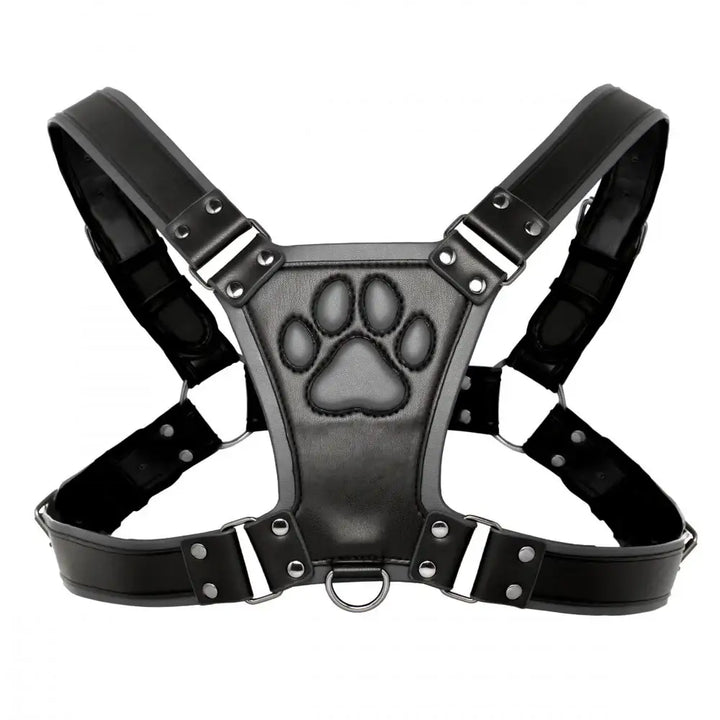 Alpha Pup Bulldog Kinky Leather Harness | 3 COLORS