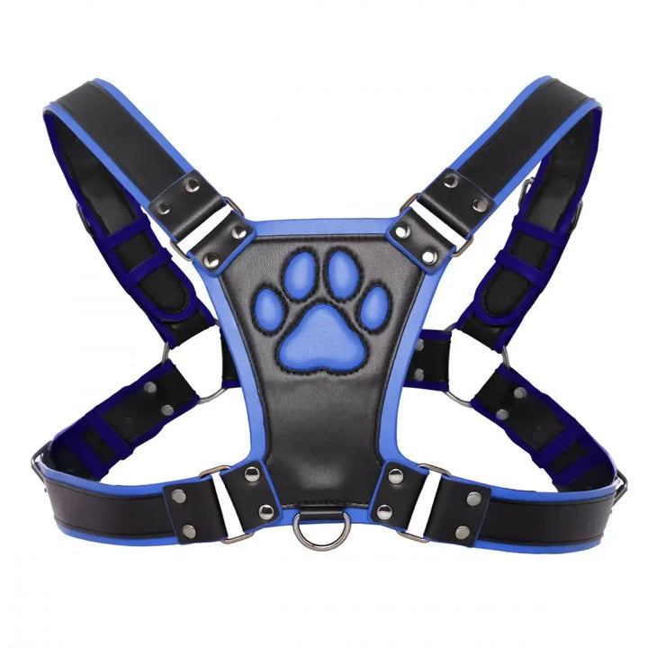 Alpha Pup Bulldog Kinky Leather Harness | 3 COLORS