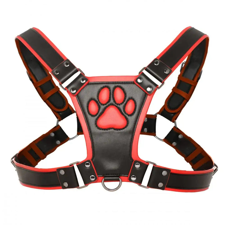 Alpha Pup Bulldog Kinky Leather Harness | 3 COLORS