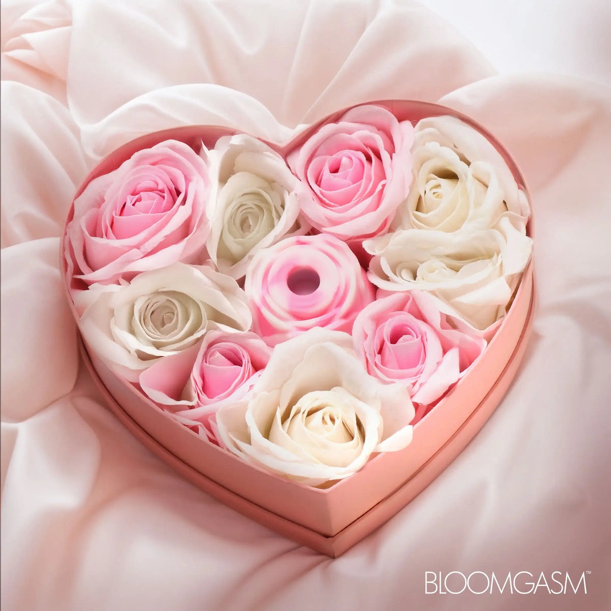 Pink Swirl Rose Lovers Gift Box