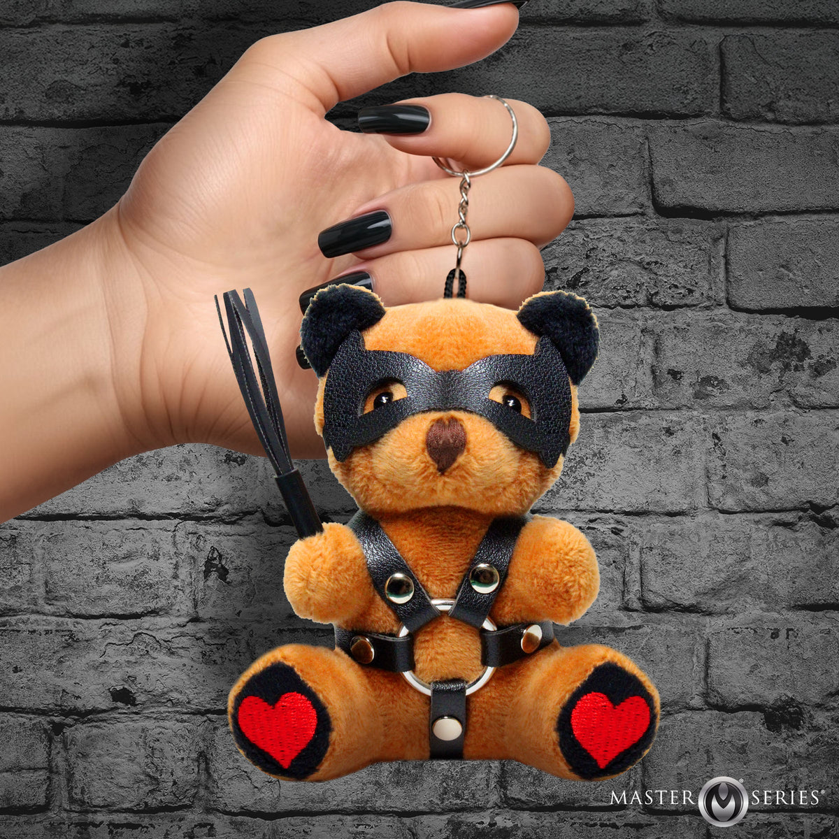 Dom Bear Plush Keychain