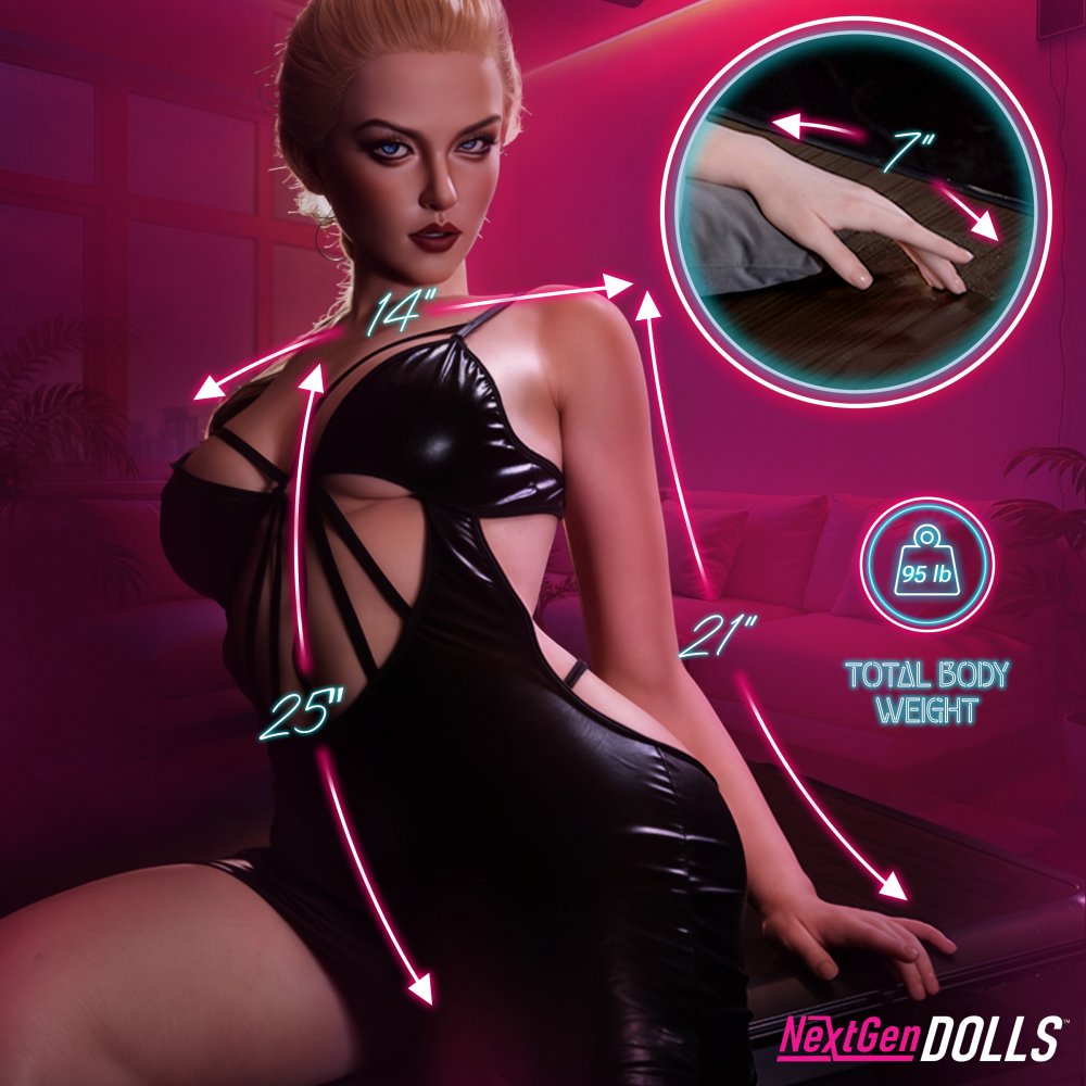 Tanya 95 Lbs. Silicone-Made Fantasy Love Doll