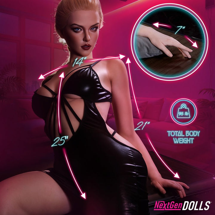 Tanya 95 Lbs. Silicone-Made Fantasy Love Doll