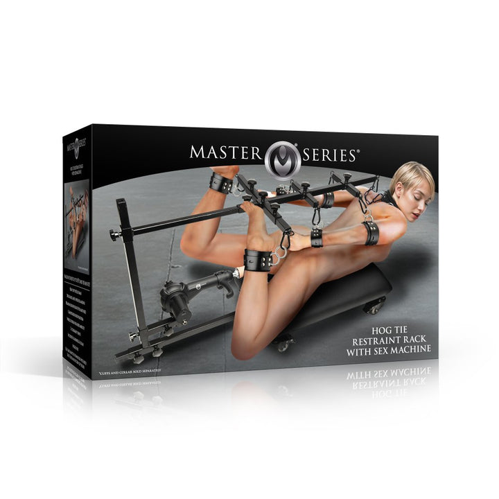 Hog Tie Restraint Rack w/ Sex Machine