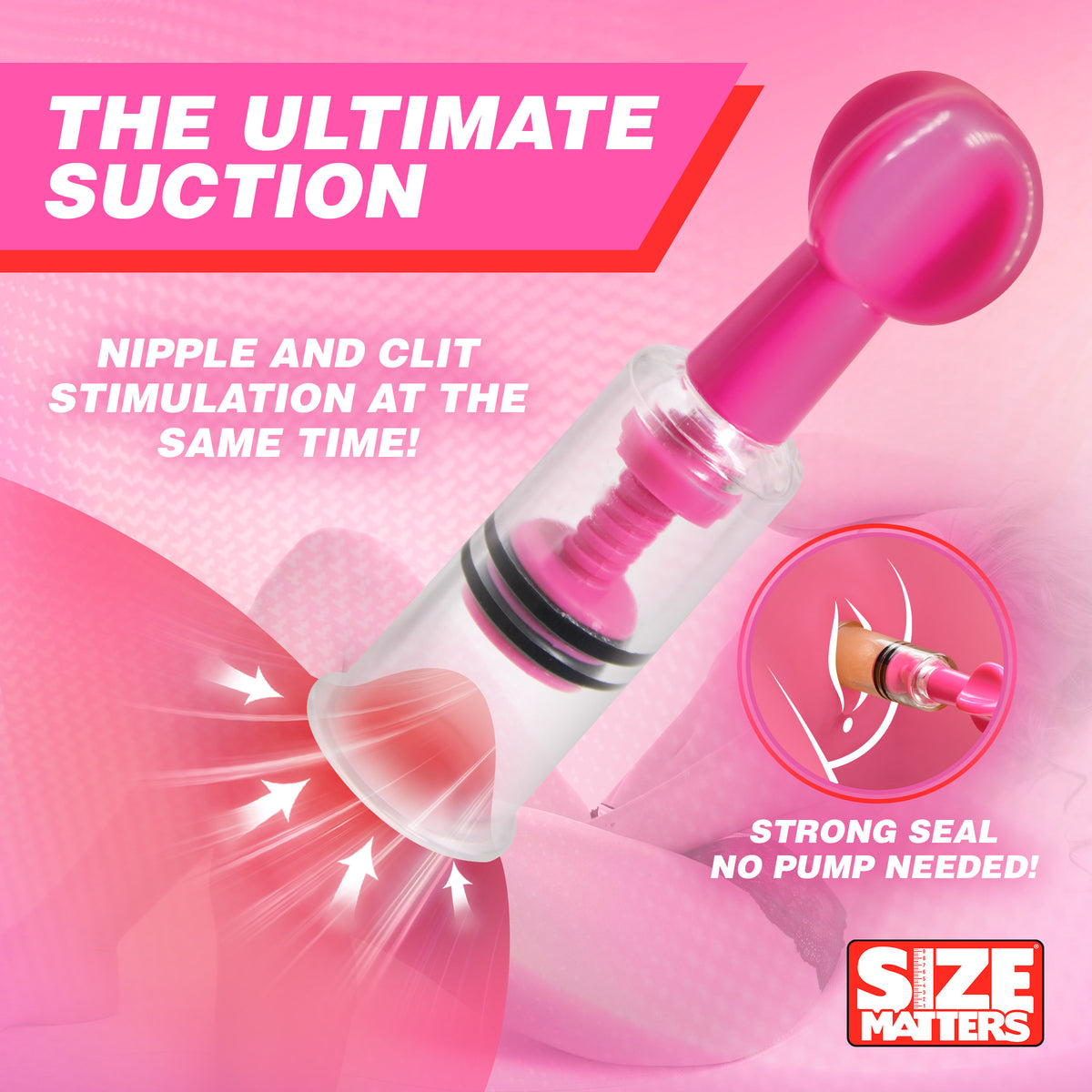 MAXtwist Clit and Nipple Triple Sucker Set