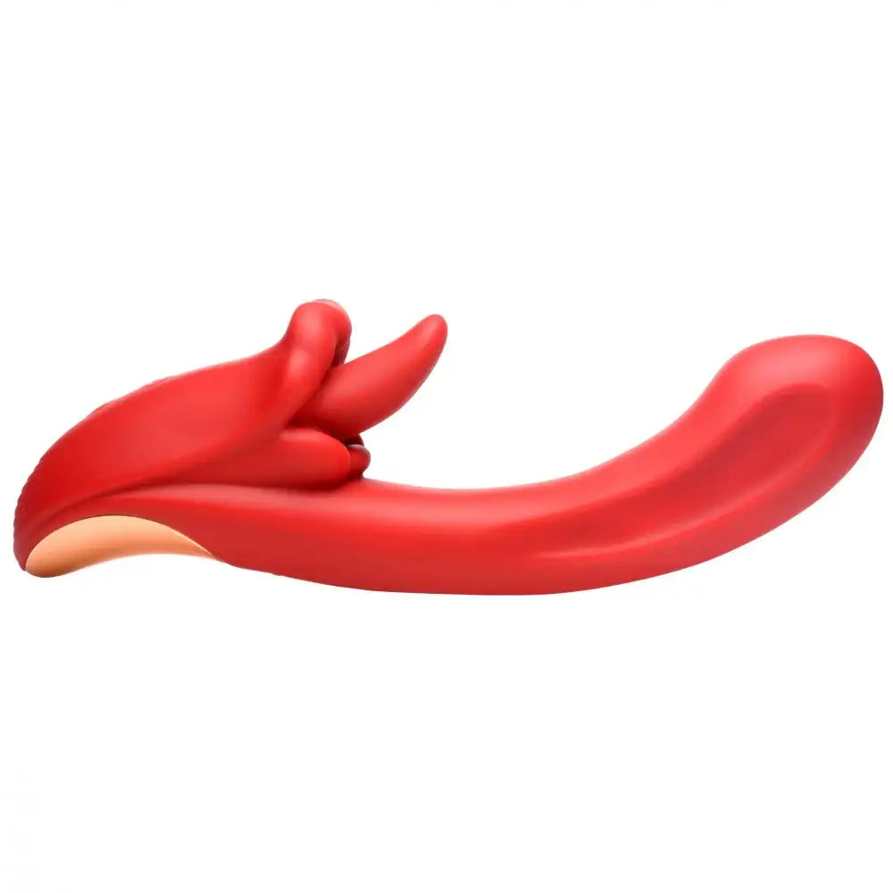 Lusty Licker 7.7 Inch Licking Premium Silicone Vibrator