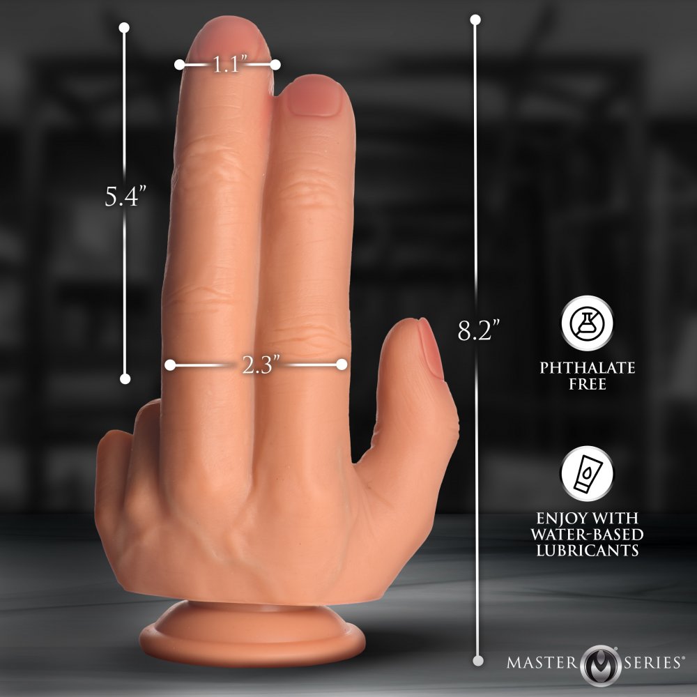 The Shocker 8.2 Inch Silicone Dildo w/ Suction Cup