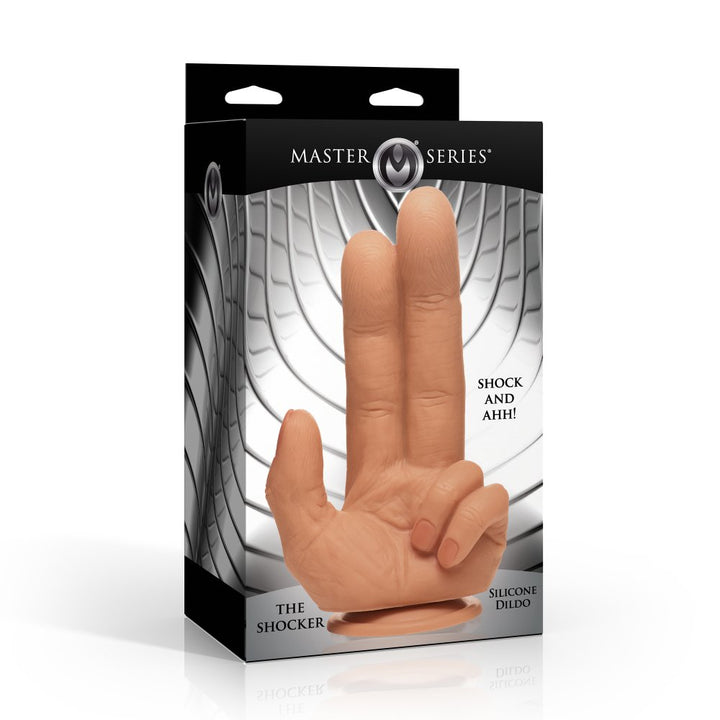 The Shocker 8.2 Inch Silicone Dildo w/ Suction Cup