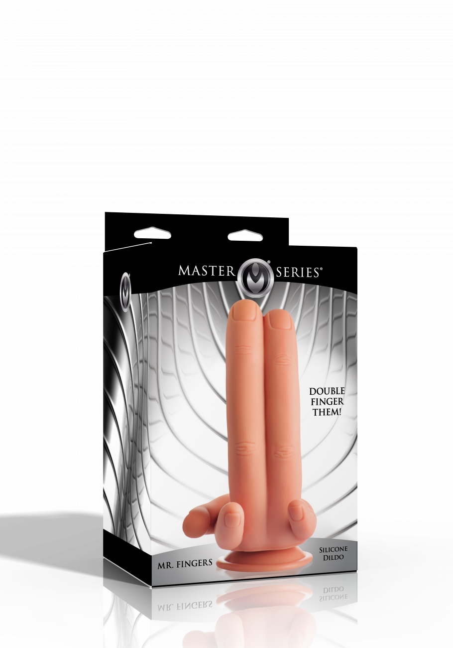 Mr. Fingers 7.8 Inch Silicone Dildo w/ Suction Cup