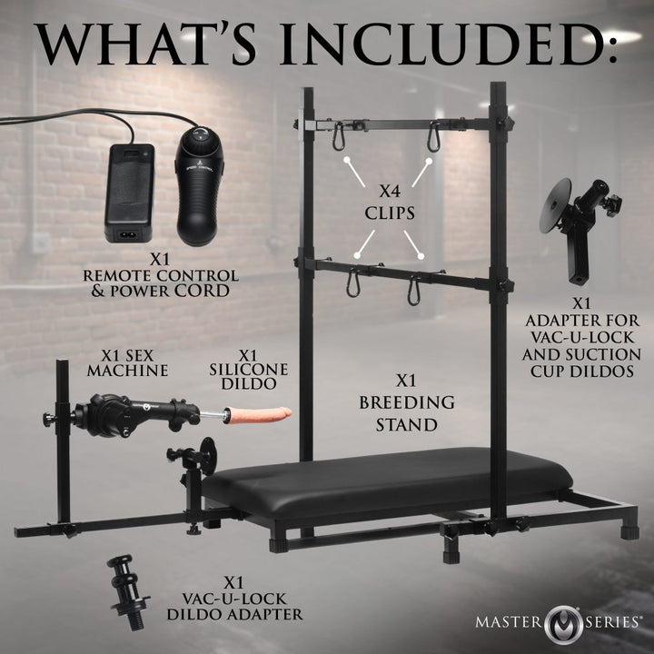 Breed Master Breeding Stand w/ Sex Machine