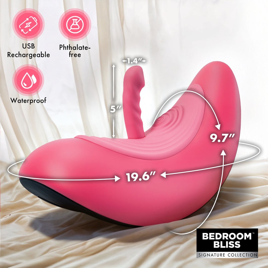 Pleasure Ride Rocking Saddle Sex Machine with 3 Dildos