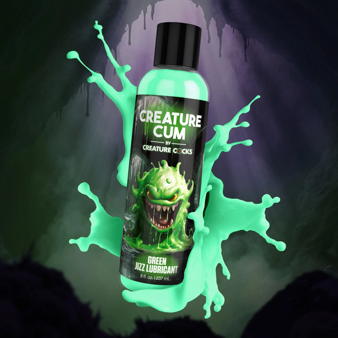 Green Jizz 8 oz Water-Based Unscented Creature Cum Lubricant