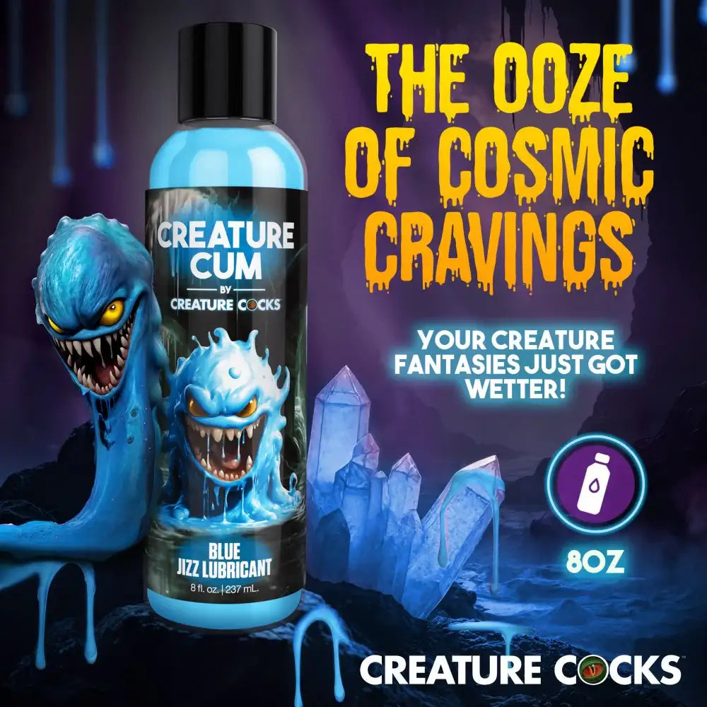 Blue Jizz 8 oz Water-Based Unscented Creature Cum Lubricant