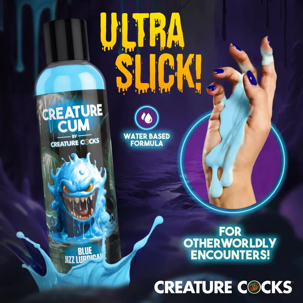 Blue Jizz 8 oz Water-Based Unscented Creature Cum Lubricant