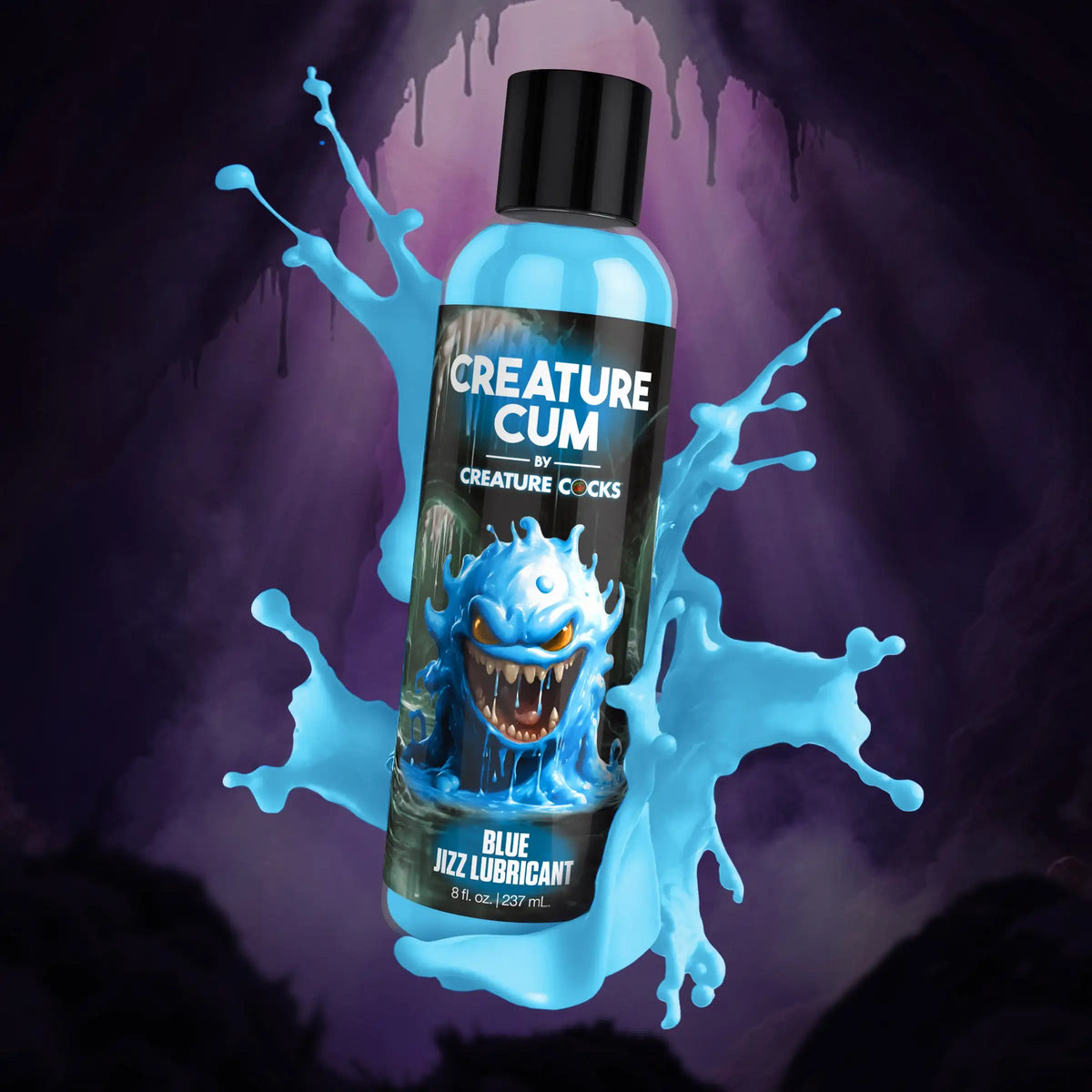 Blue Jizz 8 oz Water-Based Unscented Creature Cum Lubricant