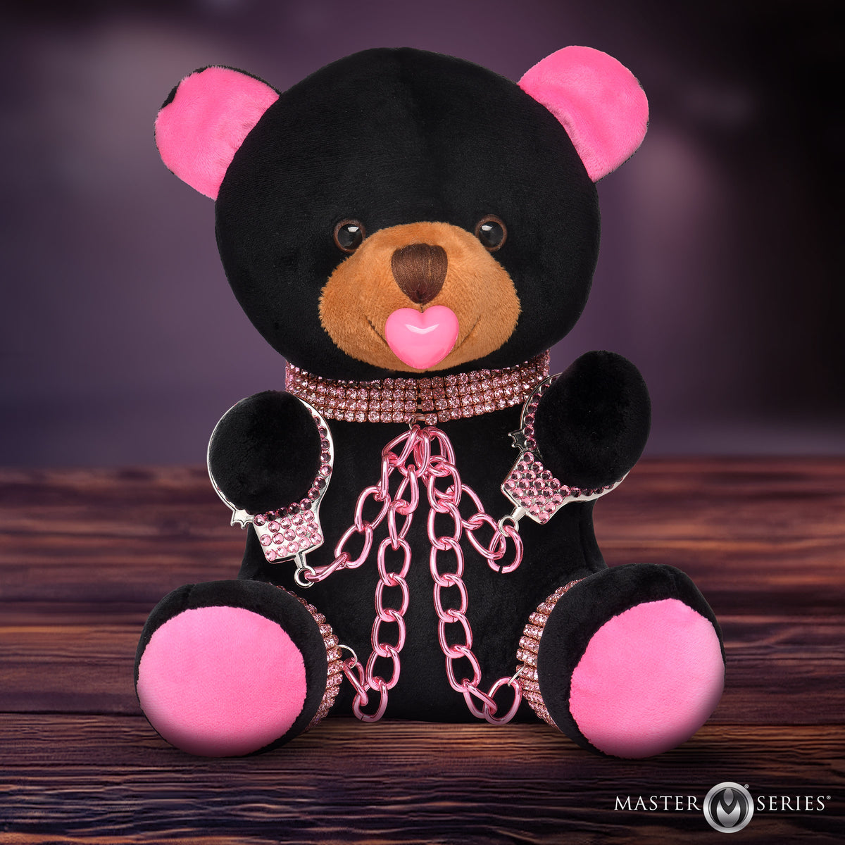 Bling Bondage Bear Plush