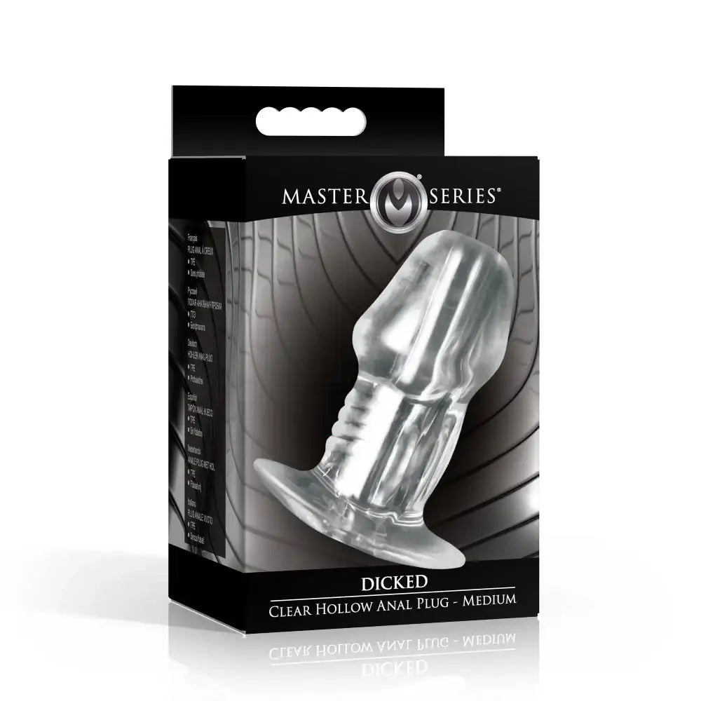 Get Dicked Hollow Anal Plug in 4 SIZES