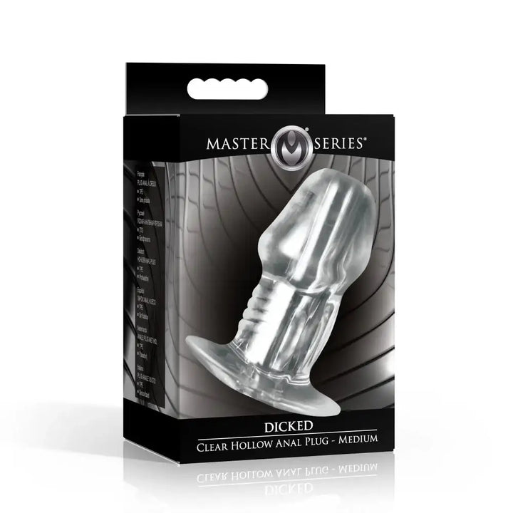 Get Dicked Hollow Anal Plug in 4 SIZES
