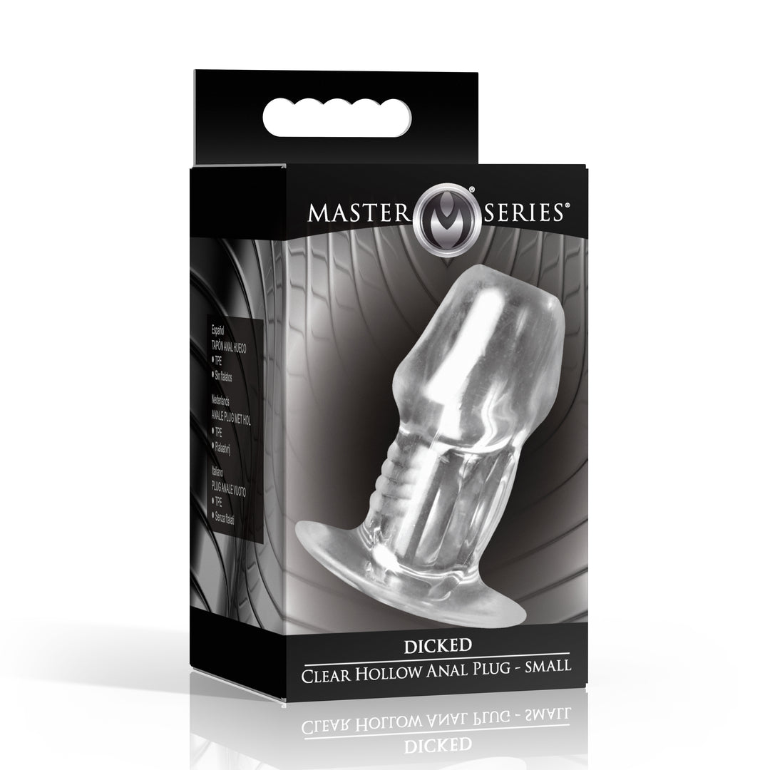 Get Dicked Hollow Anal Plug in 4 SIZES