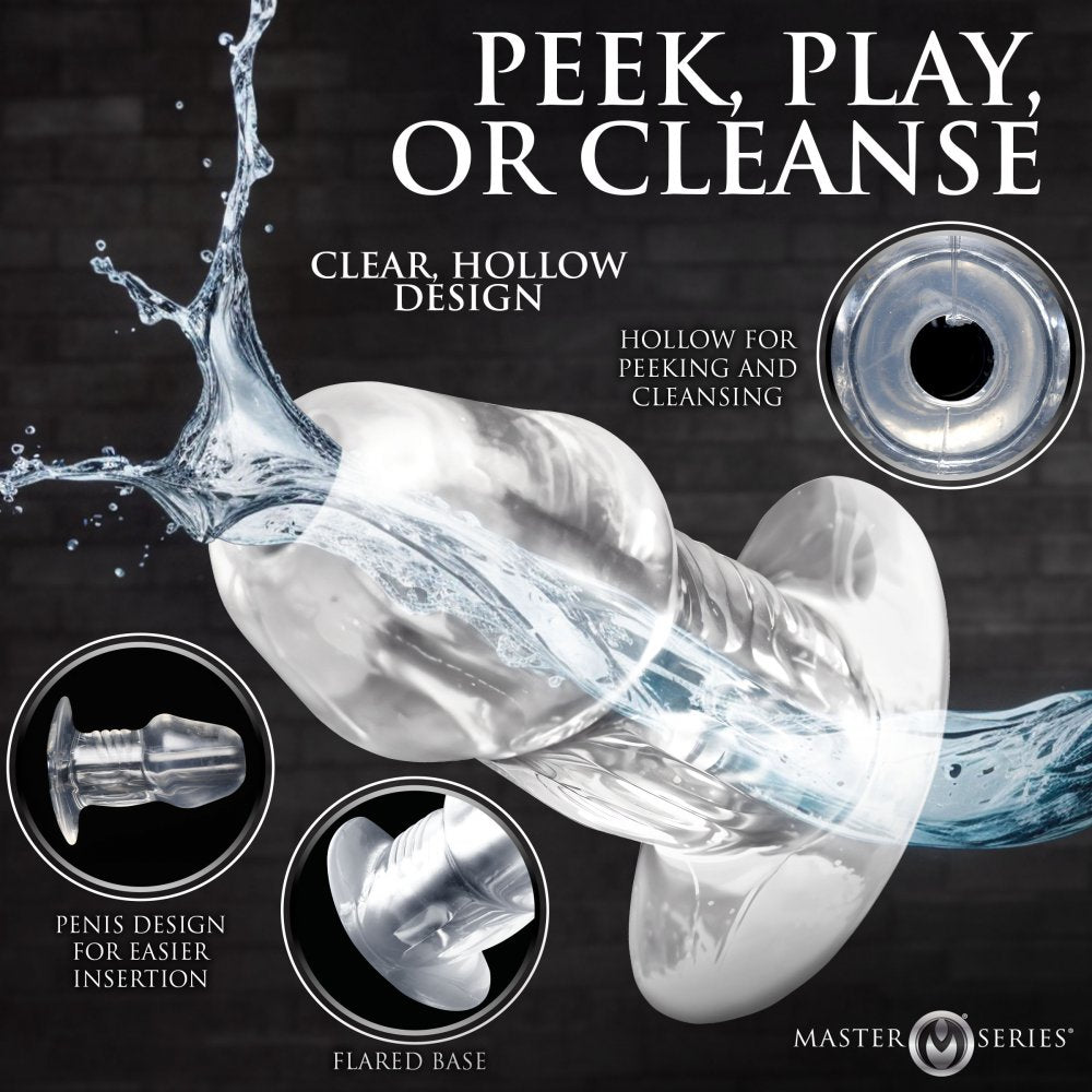 Get Dicked Hollow Anal Plug 3-Piece Set