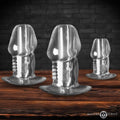 Get Dicked Hollow Anal Plug 3-Piece Set