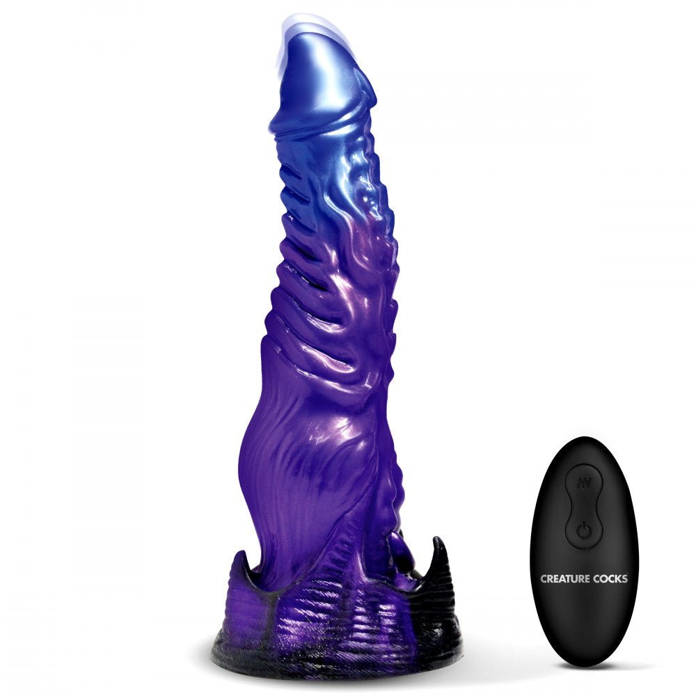 Diabolos 9.3 Inch Thrusting & Vibrating Monster Dildo w/ Remote & Suction Cup