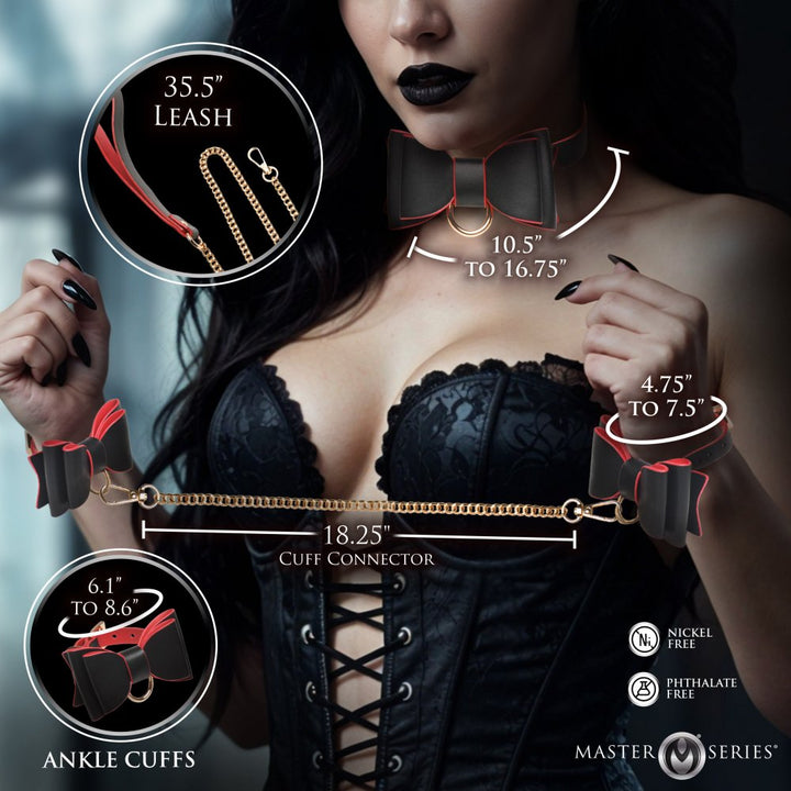 Fully Adjustable Gothic Style Bondage & Kink Set