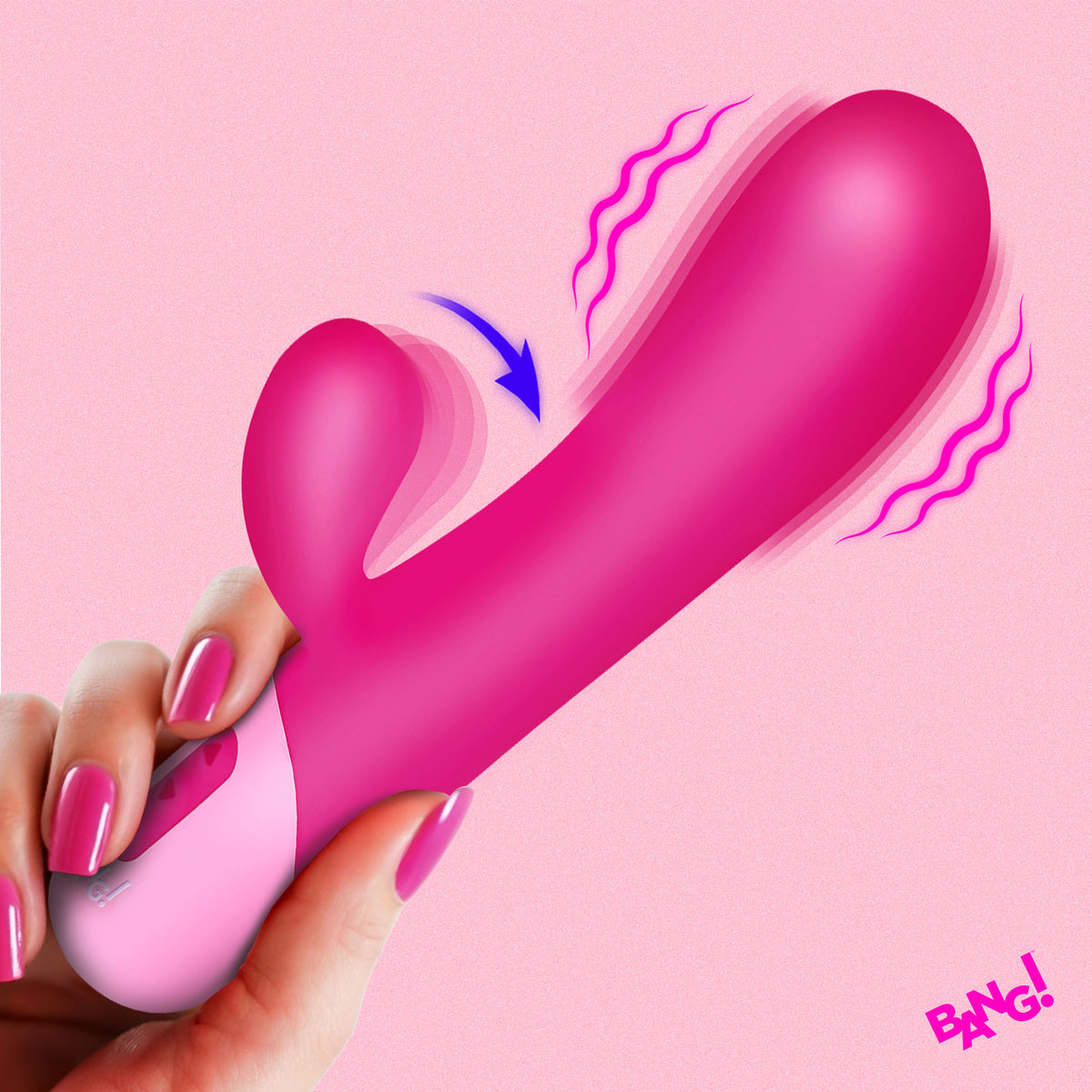 Bang! Clit Tapping Vibrating Rabbit Vibrator