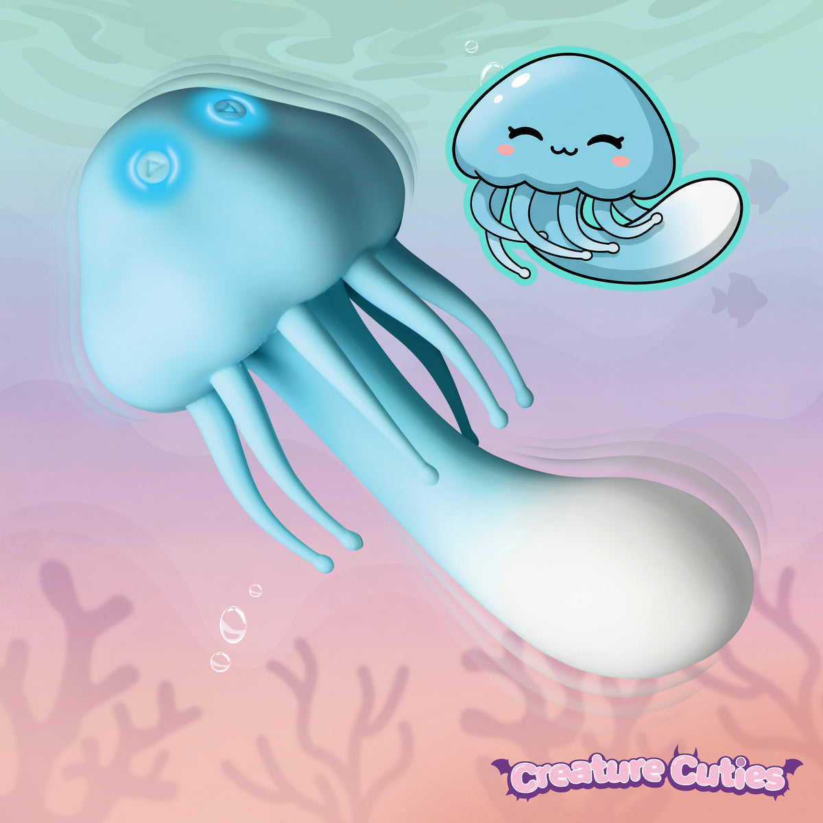 Jellyvibe Double-Ended Silicone Vibrator