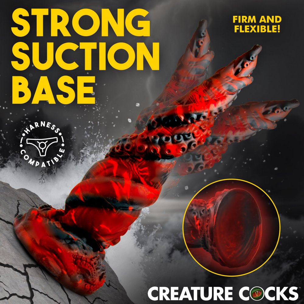 Kraken Spawn 9.5 Inch Tentacle Silicone Dildo