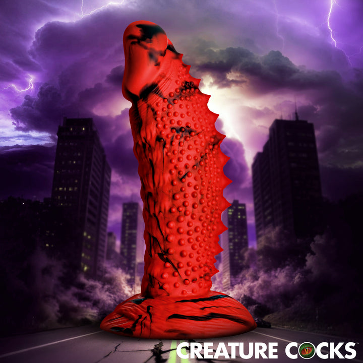 Gojira 7.3 Inch Silicone Fantasy Dildo w/ Suction Cup