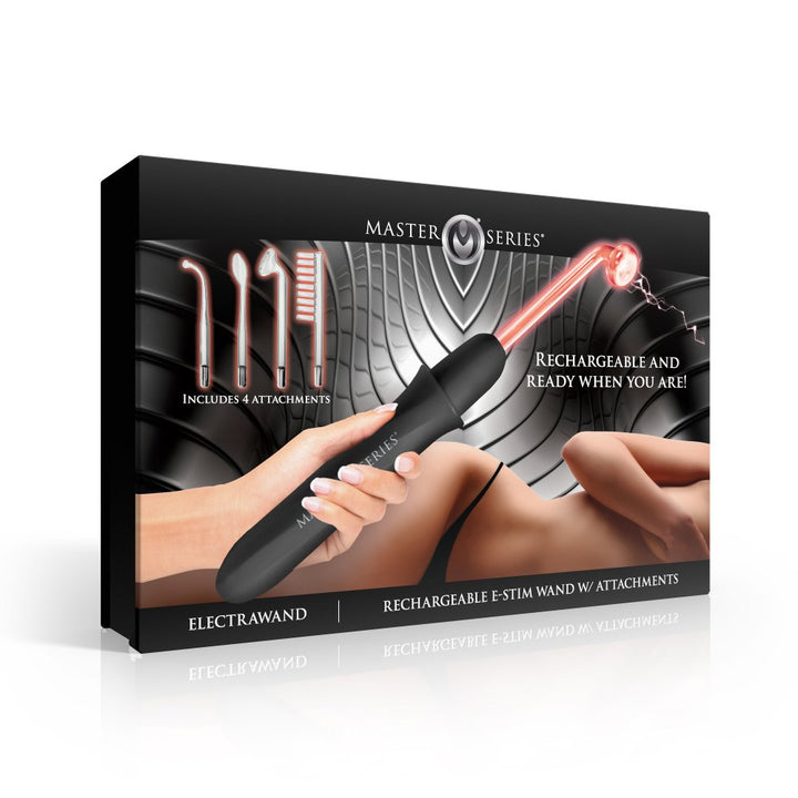 Elektrawand Rechargeable Electrosex Violet Wand w/ Attachments