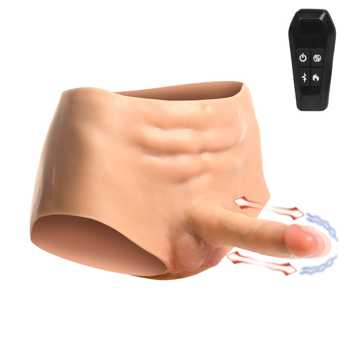 Master Series Power Briefs Thrusting Silicone Penis Panties