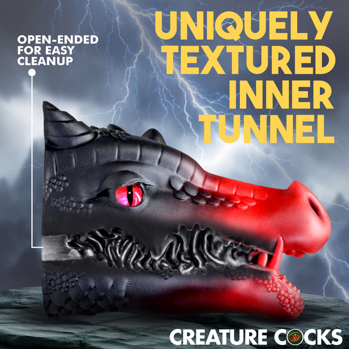 Creature Cocks Drago Open-Ended Silicone Masturbator
