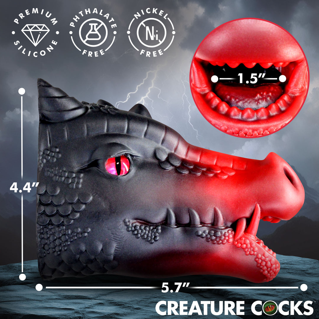 Creature Cocks Drago Open-Ended Silicone Masturbator