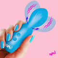 18X Vibrating Silicone Mini Massage Wand