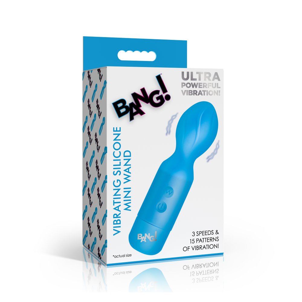 18X Vibrating Silicone Mini Massage Wand