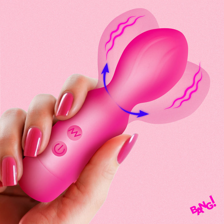 18X Vibrating Silicone Mini Massage Wand