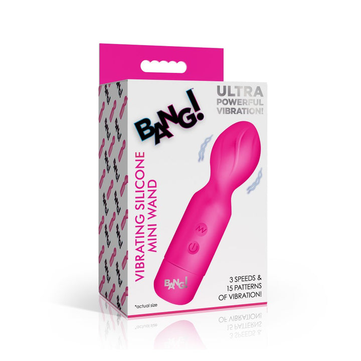 18X Vibrating Silicone Mini Massage Wand