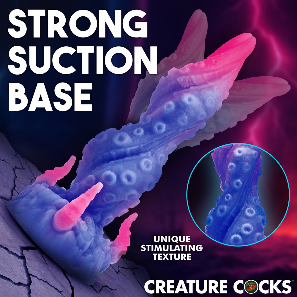 Krakenar 7.8 Inch Tentacle Silicone Dildo w/ Suction Cup
